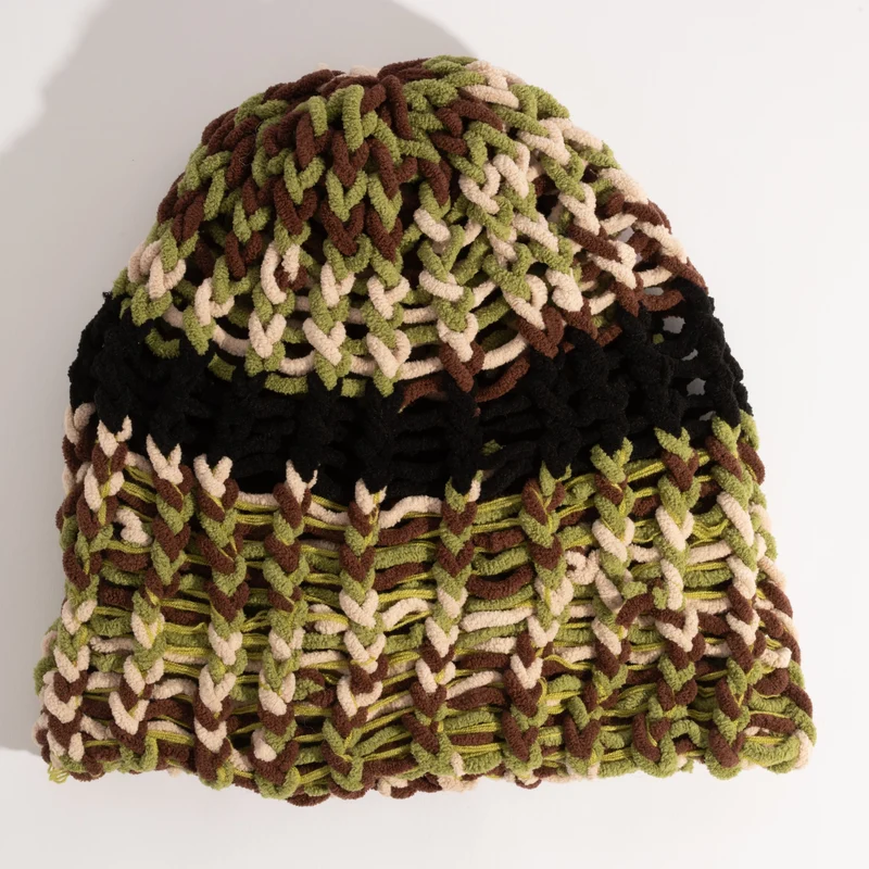 Lampshade - Mid Size Beanie camo/black