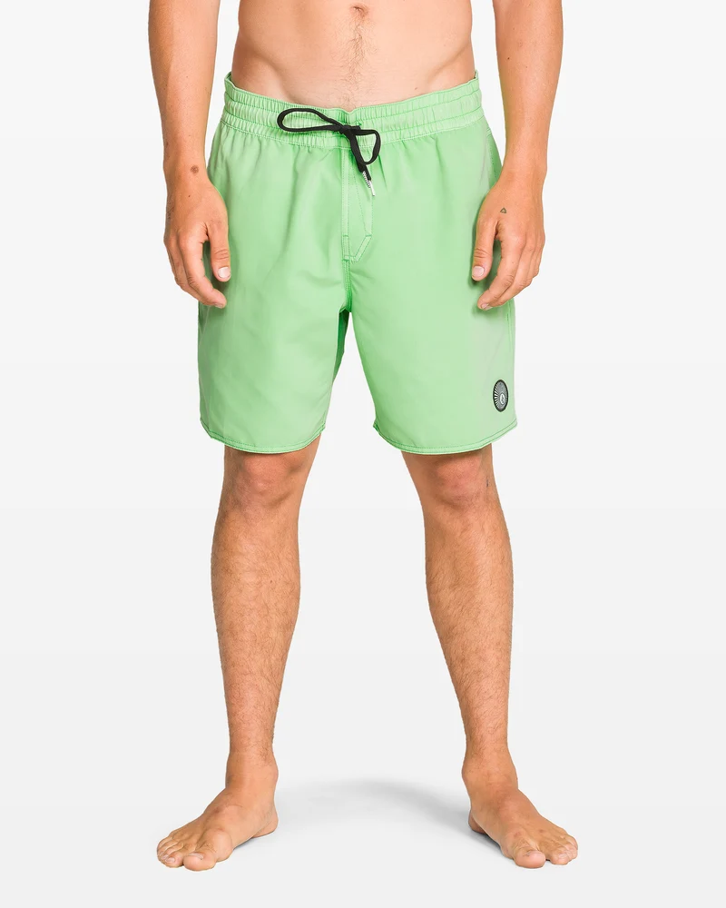 Center Trunk 17" Boardshorts - Island Green