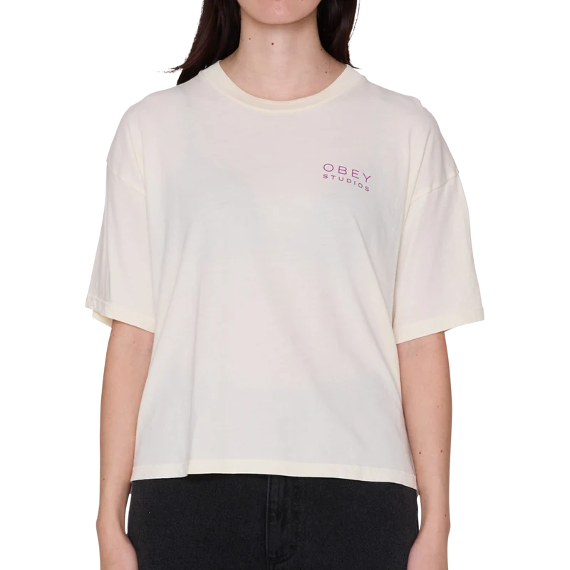 W's Obey Flores S/S T-Shirt