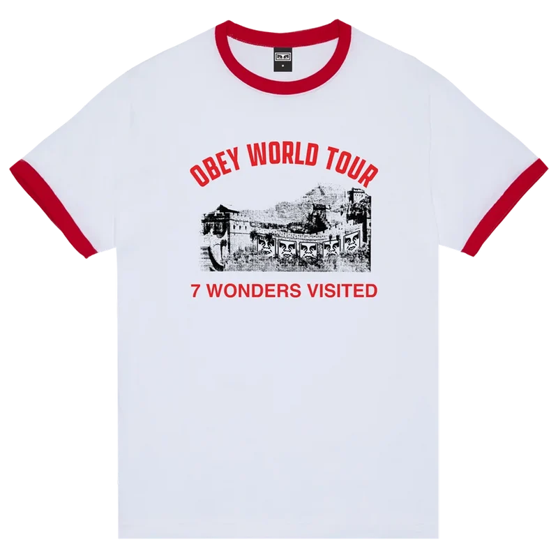 Obey 7 Wonders Visited S/S T-Shirt