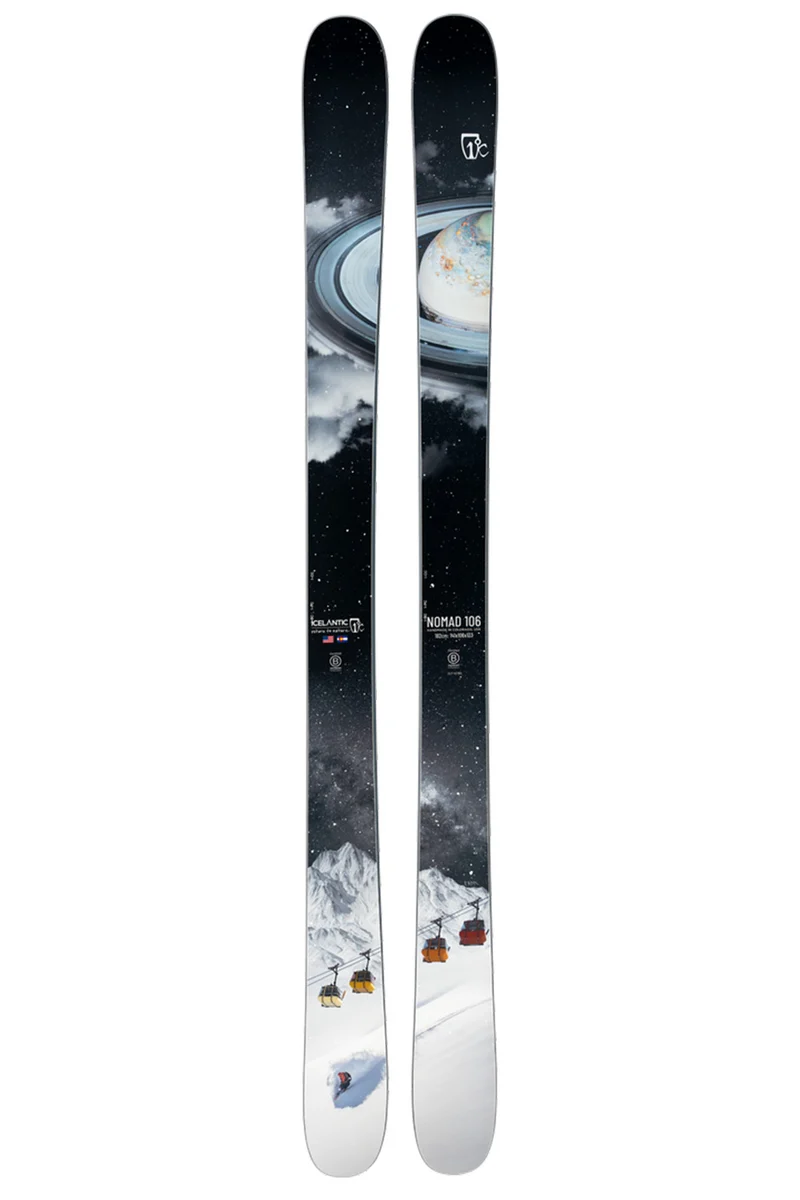 Icelantic Nomad 106 Skis - Unisex - 26/27