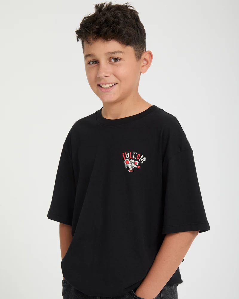 Ozzy II T-Shirt - Black - (KINDER)