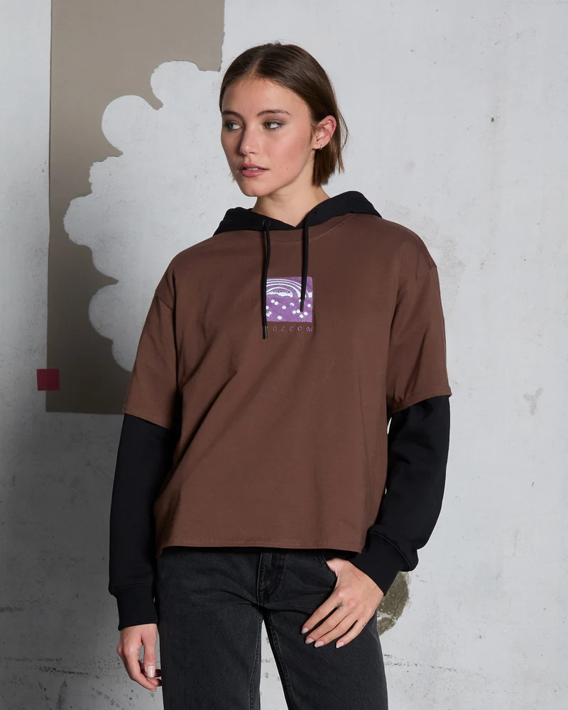 Carrau I T-Shirt - Tobacco Brown