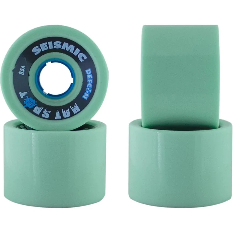 Seismic: 63mm 85a Hotspot Longboard Wheels (Mint)