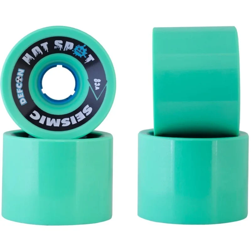 Seismic: 66mm 83a Hotspot Longboard Wheel (Mint)