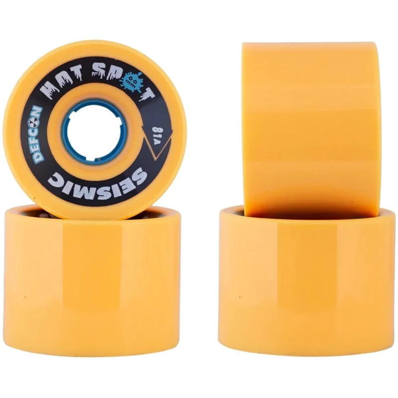 Seismic: 66mm 81a Hotspot Longboard Wheel (Mango)
