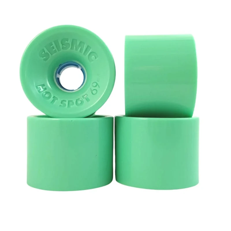 Seismic: 69mm 80a Hotspots Longboard Wheels (Mint)