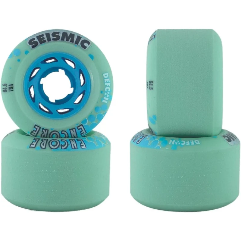 Seismic: 64.5mm 79a Encore Longboard Wheel (Mint)