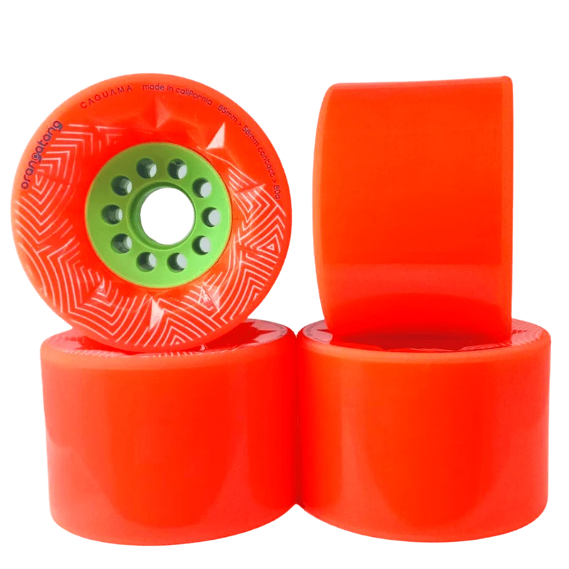 Orangatang: 85mm 80a Caguama Longboard Skateboard Wheel (Orange)