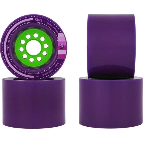 Orangatang: 80mm 83a Kegel Longboard Skateboard Wheels (Purple)