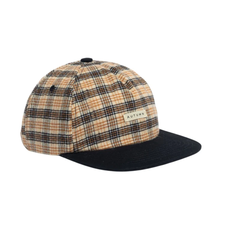Autumn - Mixed 5 Panel Cap plaid
