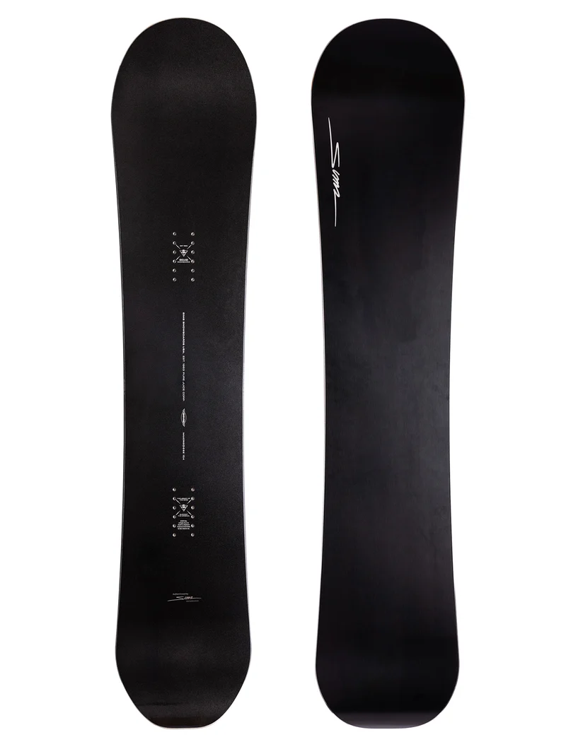 Sims Snowboards - Macrodose all black