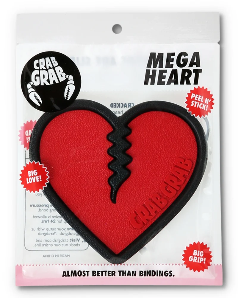 Crab Grab - Mega Hearts red