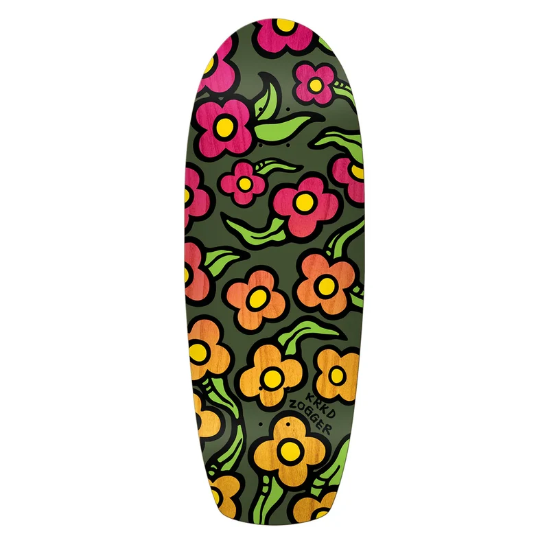Krooked Zogger Wildstyle Flowers Deck 10.75
