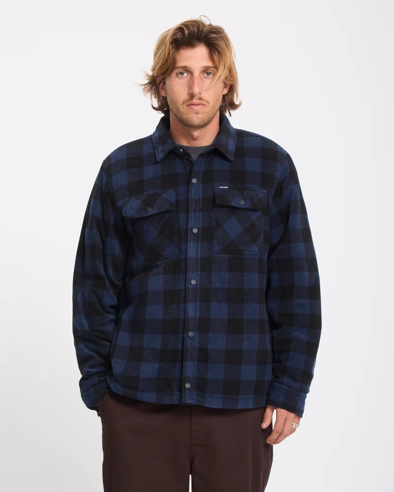 Bowered II Hemdjacke - Marine
