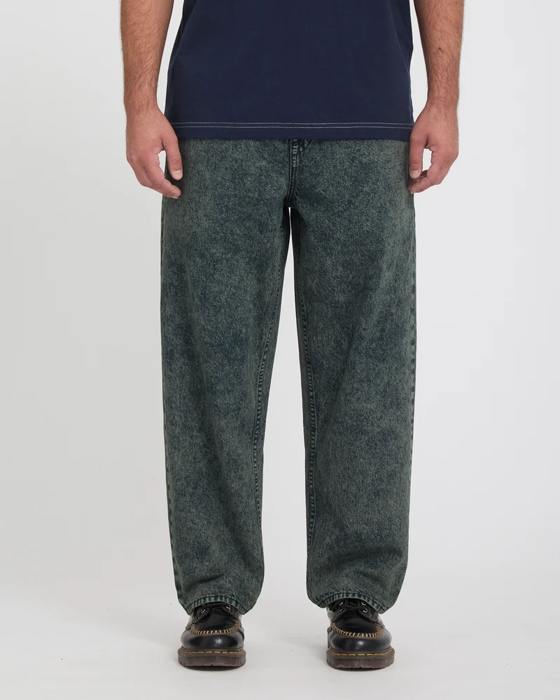 Freazy Loose Jeans - Scarab