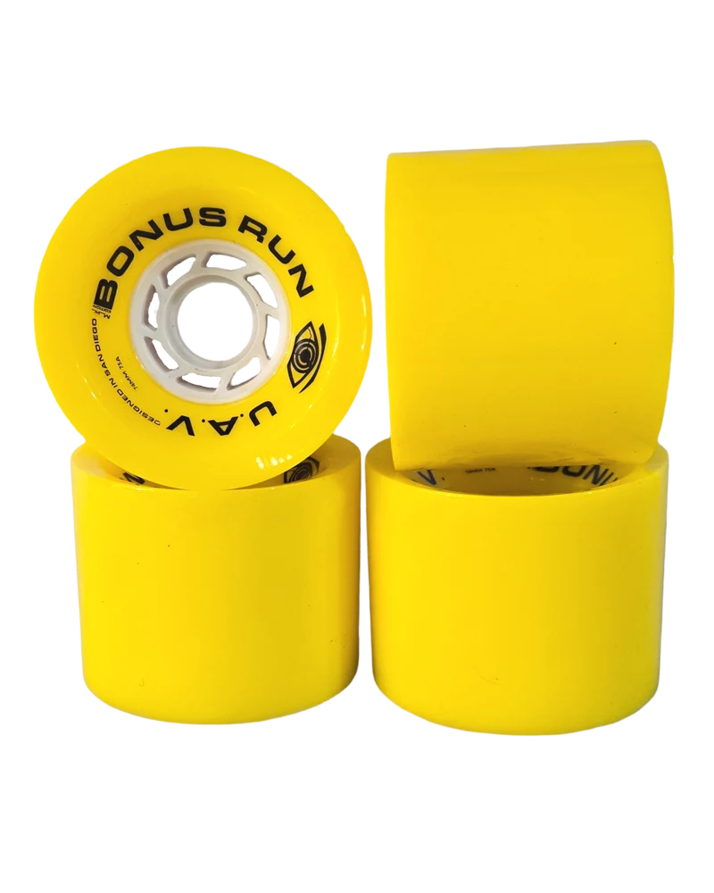 Bonus Run: 74mm Fiend Skate UAV Longboard Wheels