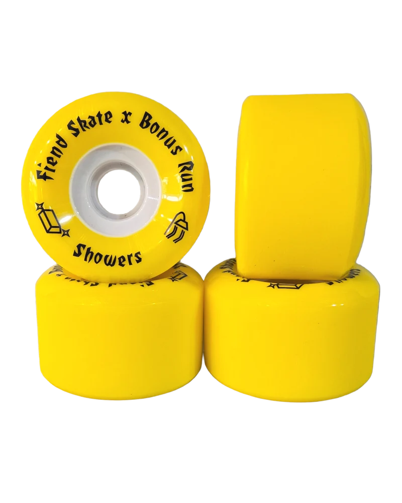 Bonus Run: 72mm Fiend Skate Showers Longboard Wheels
