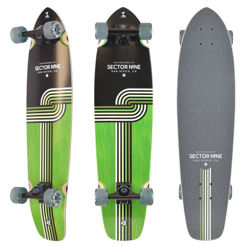 Sector 9: Strand Shralper Surfskate Longboard Complete