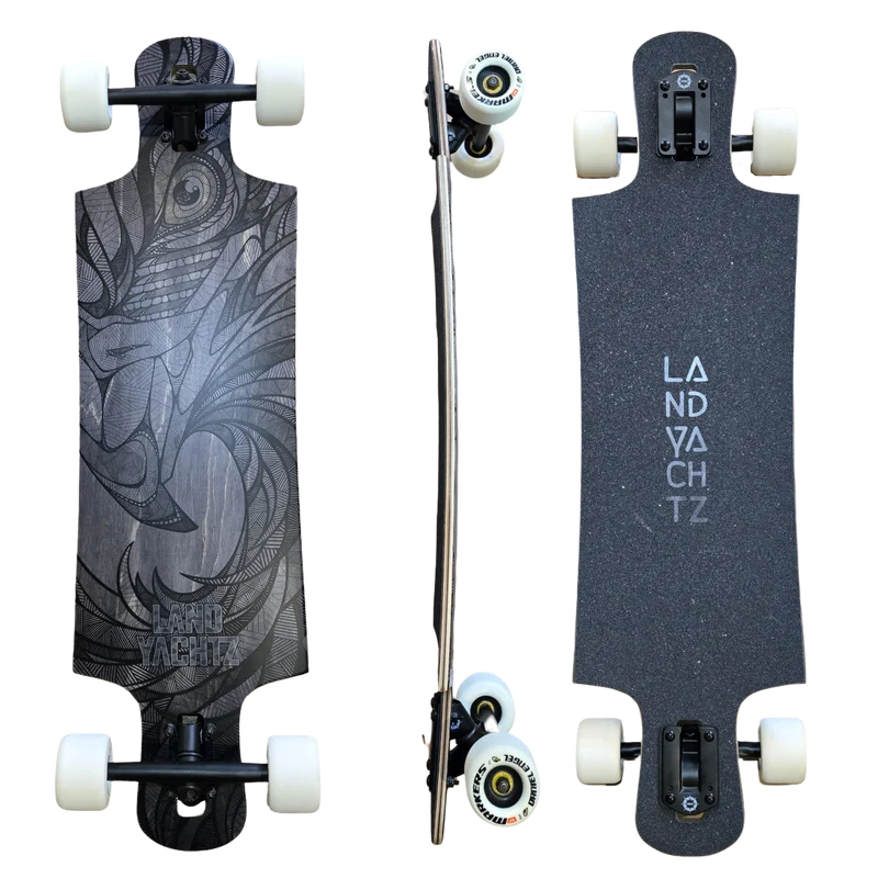Landyachtz: Drop Hammer Black Eagle Complete (Motion Setup)