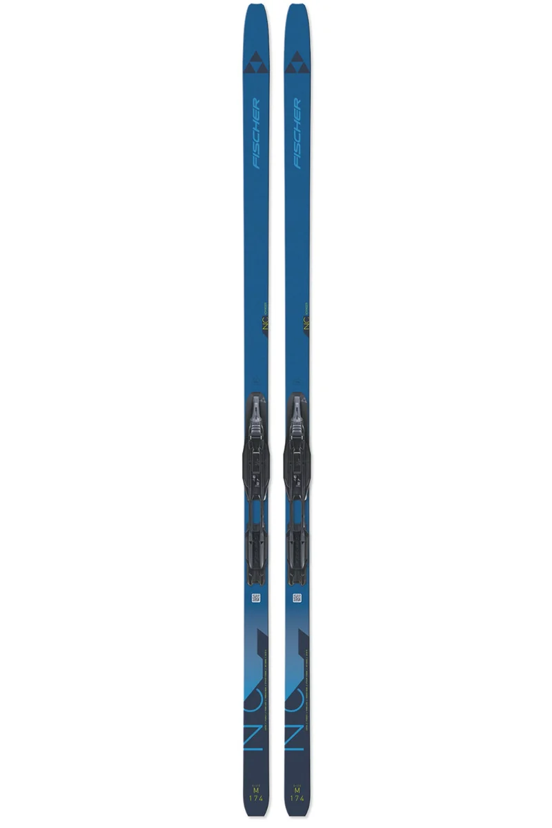 Fischer Voyager EF Cross Country Skis + Tour Step In Bindings - 26/27