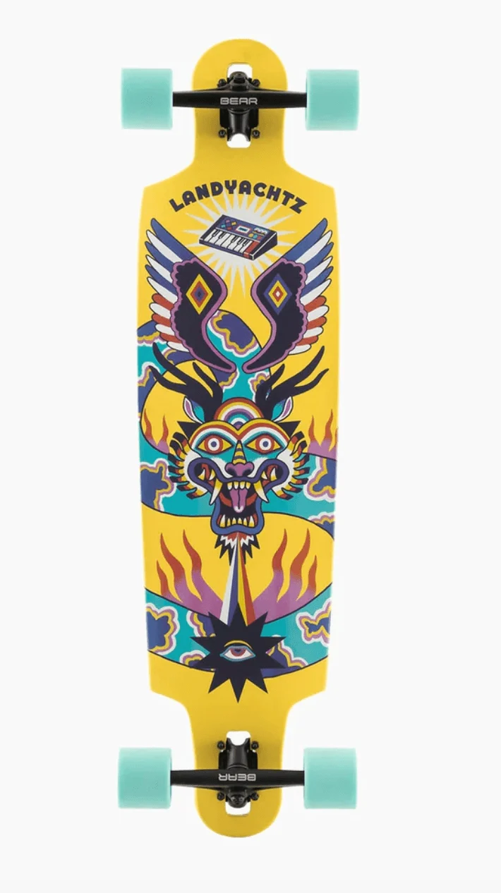 Landyachtz: Drop Cat 38 Journey Longboard Complete