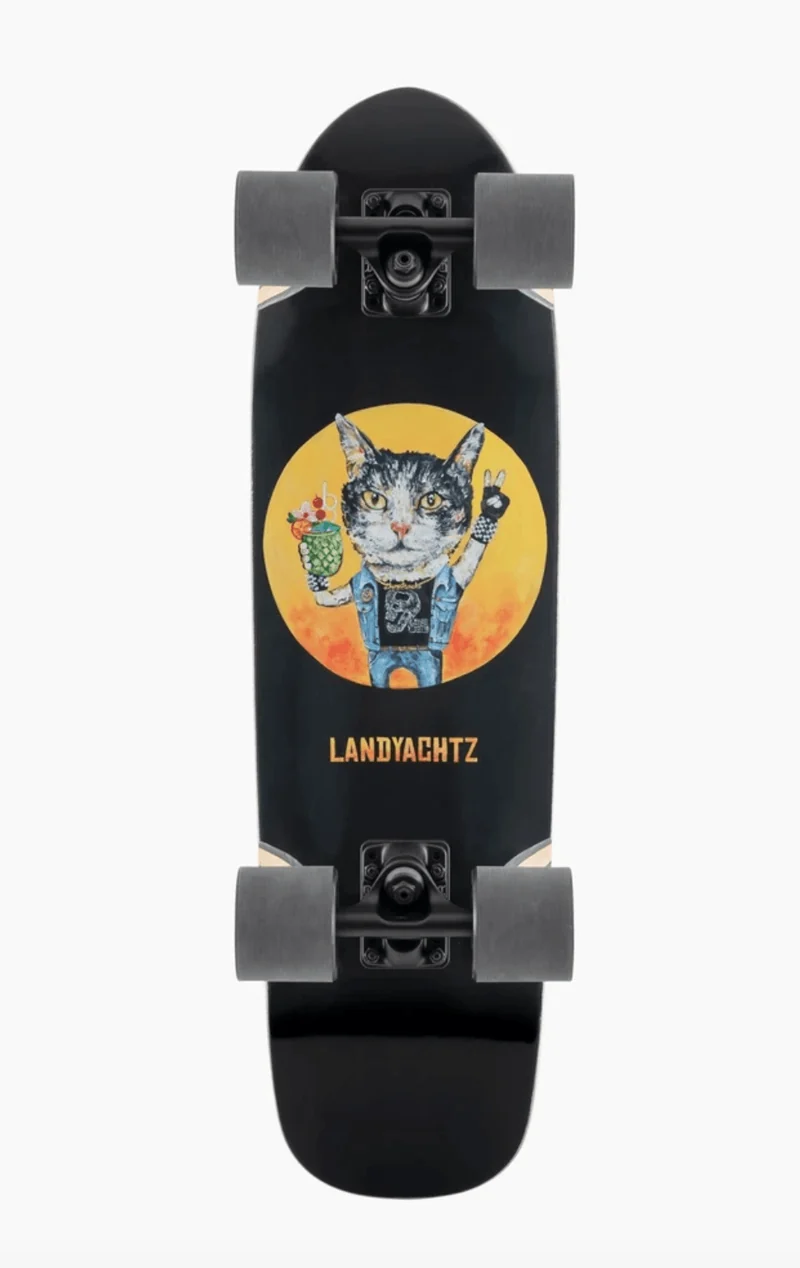 Landyachtz: Dinghy Fender Dumptruck Longboard Skateboard Complete