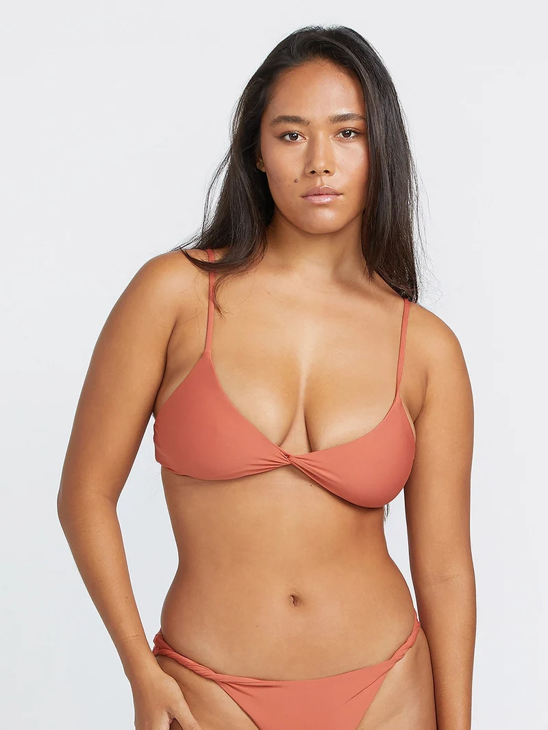 Simply Seamless Bikini Top - ROSEWOOD