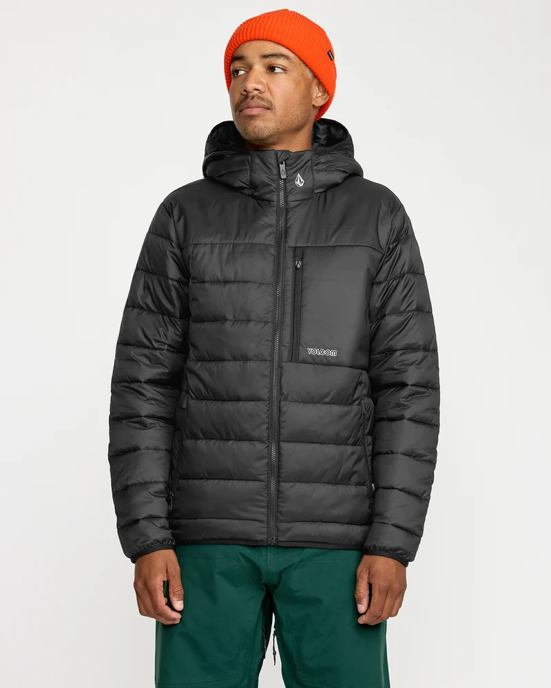 Puff Puff Hooded Jacke - Black