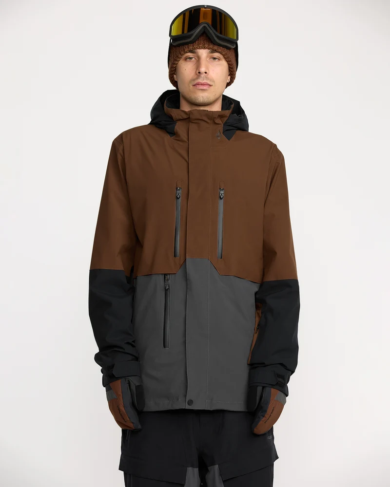 Rnge Stretch 30K Jacke - Brown
