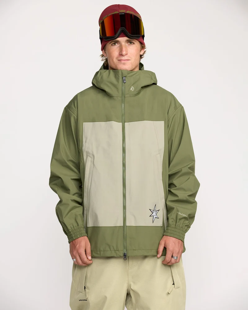 Arthur 3L Jacke - Dark Olive