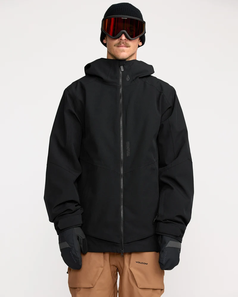 Brighton Full Zip Jacke - Black