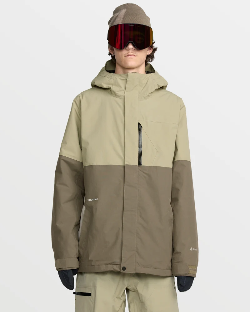 L Insulated Gore-Tex Jacke - Moss Green