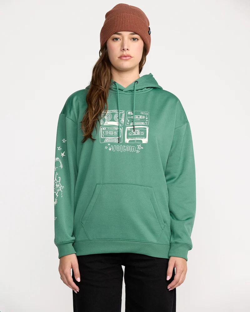 Essential Hydro Kapuzenpullover - Spruce Green