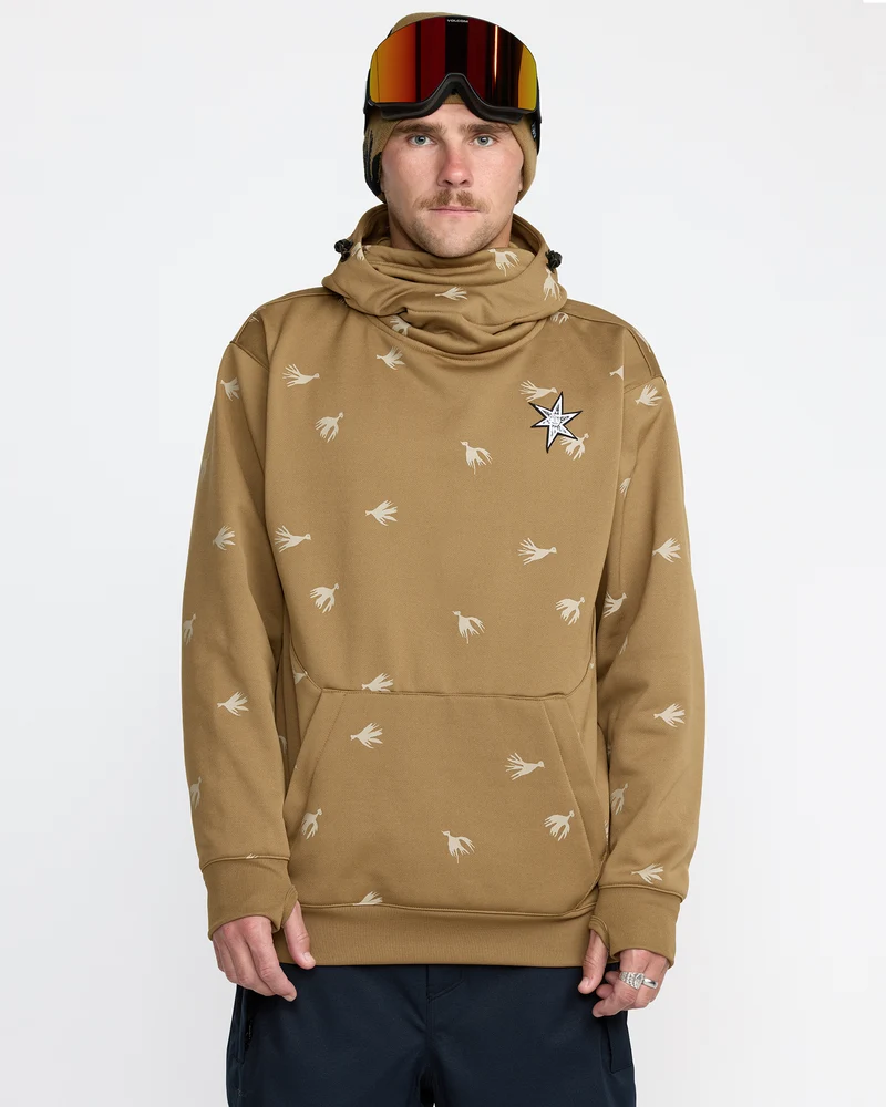 Hydro Riding Kapuzenpullover - Bronze