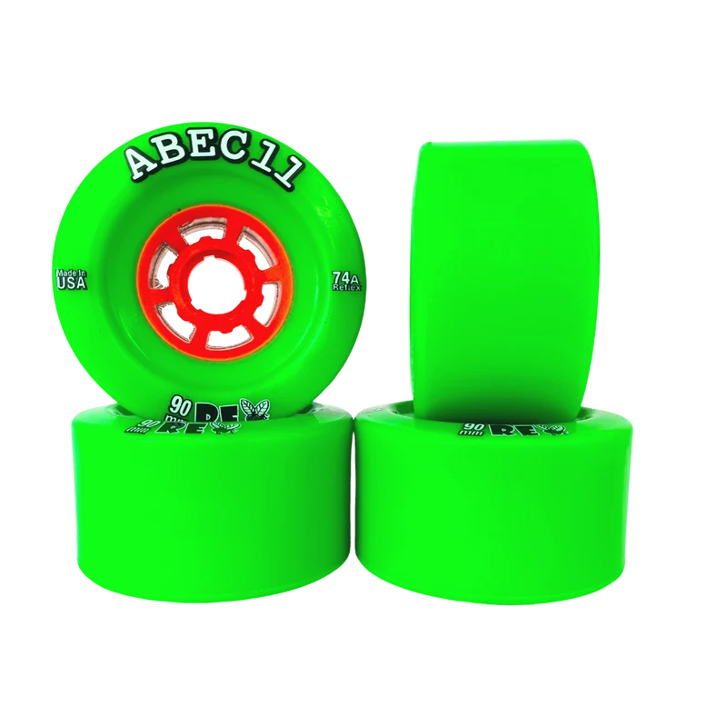 ABEC11: 90mm ReFly Longboard Skateboard Wheel