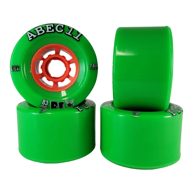 ABEC11: 83mm ReFly Longboard Skateboard Wheel