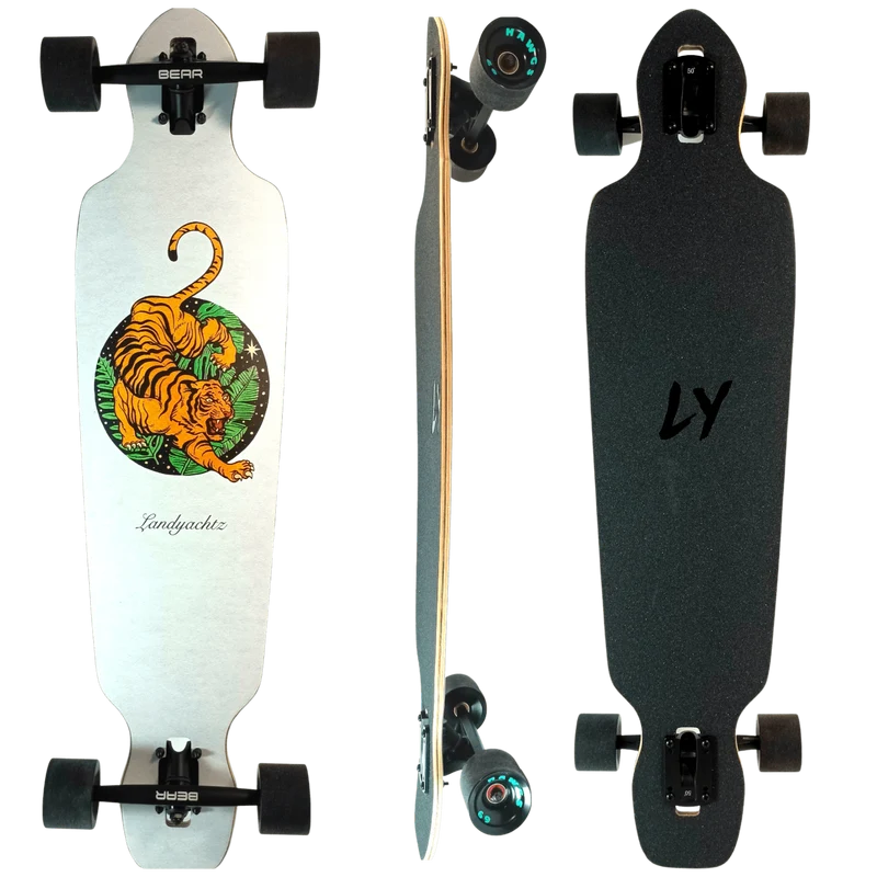 Landyachtz: Battle Axe Paper Tiger Complete