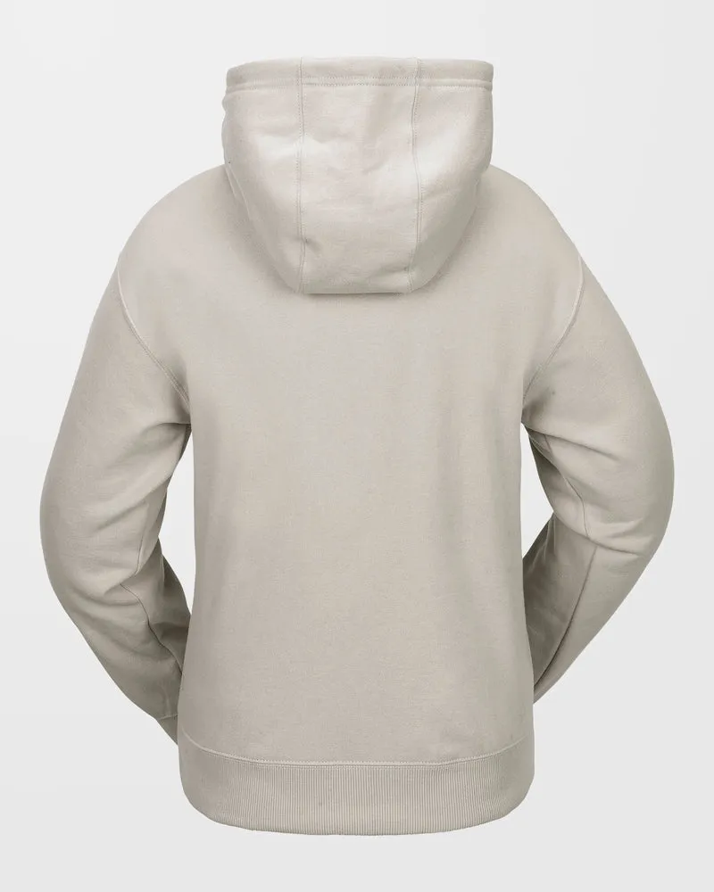 Costus Fleece Kapuzenpullover - Stone