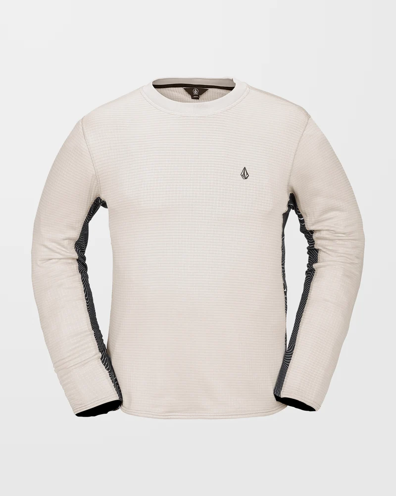 Gridlock Fleece Pullover - Stone