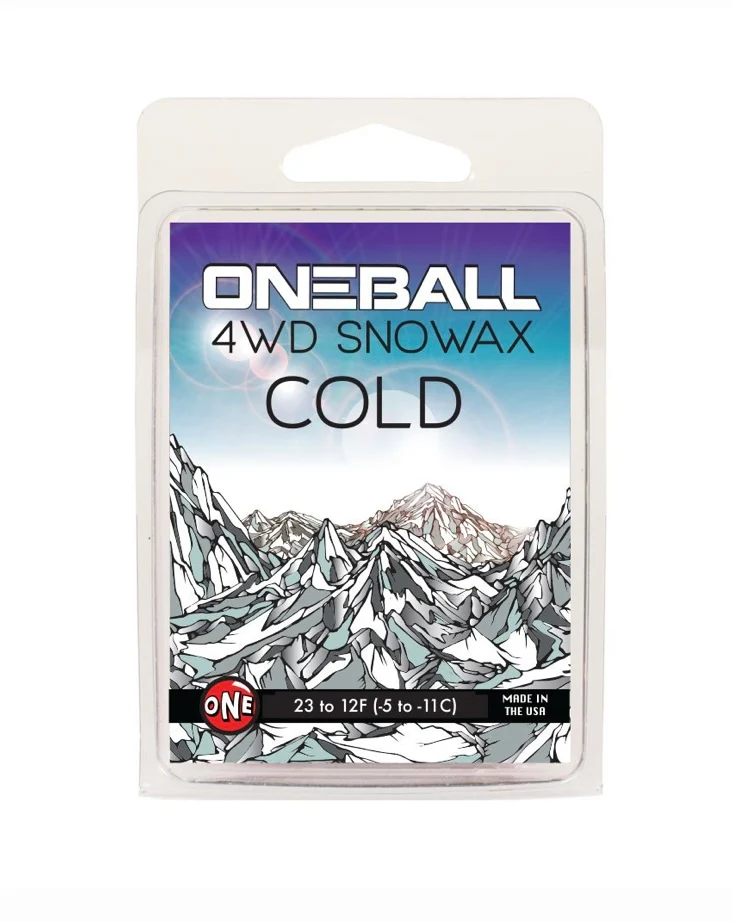 One Ball Cold 4WD Snowboard Wax