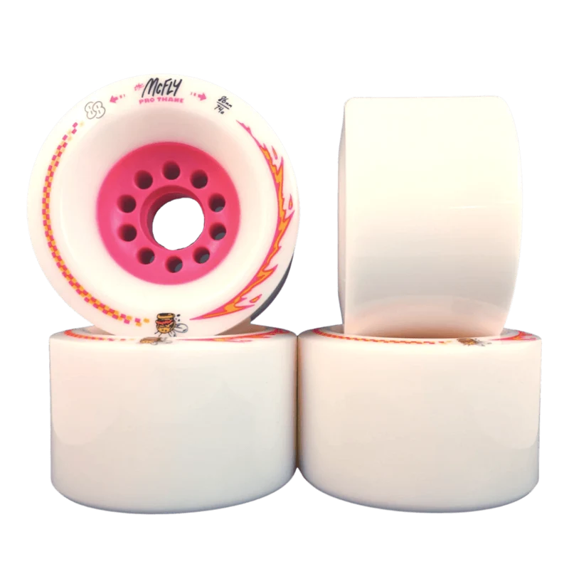 88 Wheels: 86mm McFly Pro Thane Longboard Wheels
