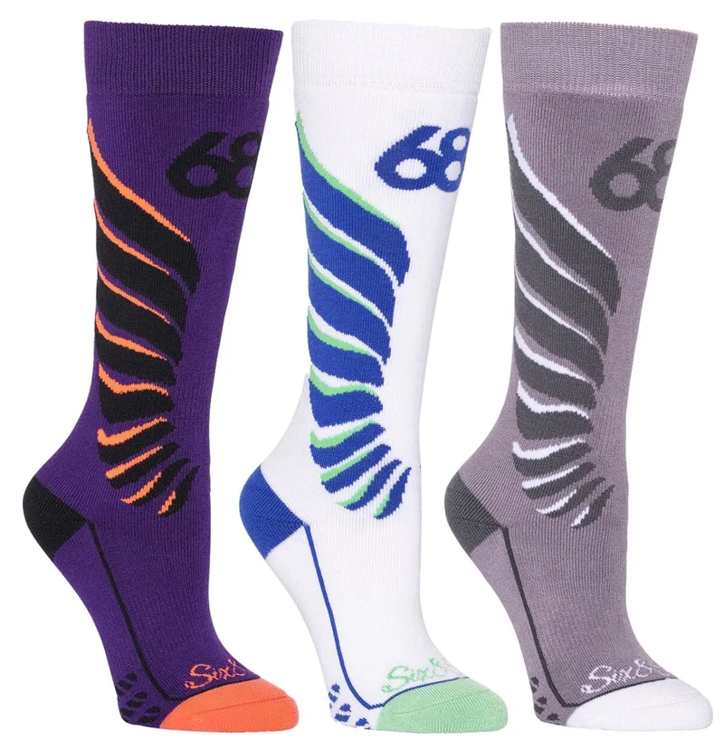 686: Women’s Libert’a Snowboard Sock 3 Pack
