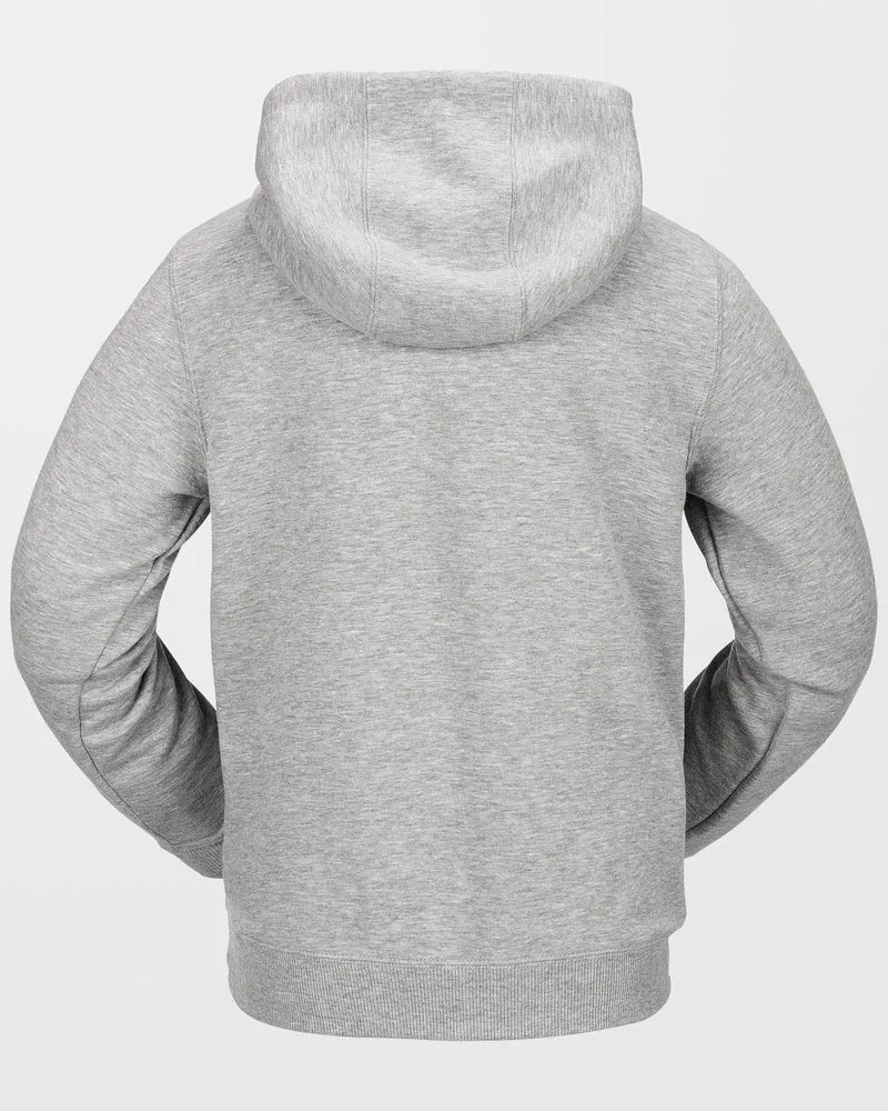 Youth Essential Kapuzenpullover - Heather Grey - (KINDER)