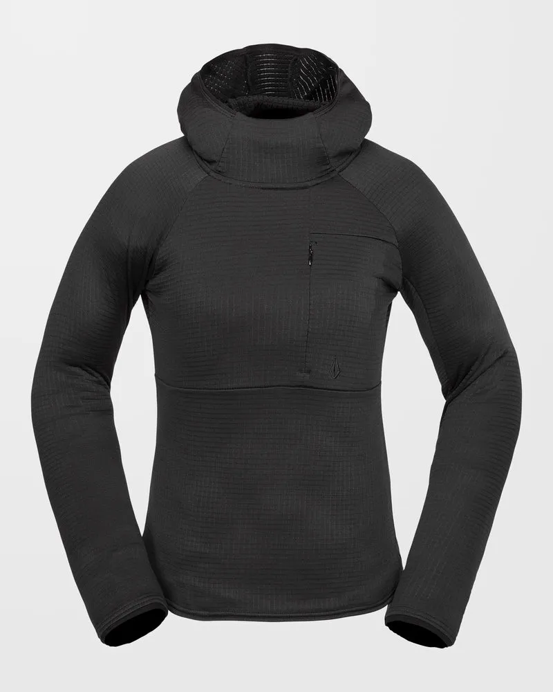 Gridlock Balaclava Kapuzenpullover - Black