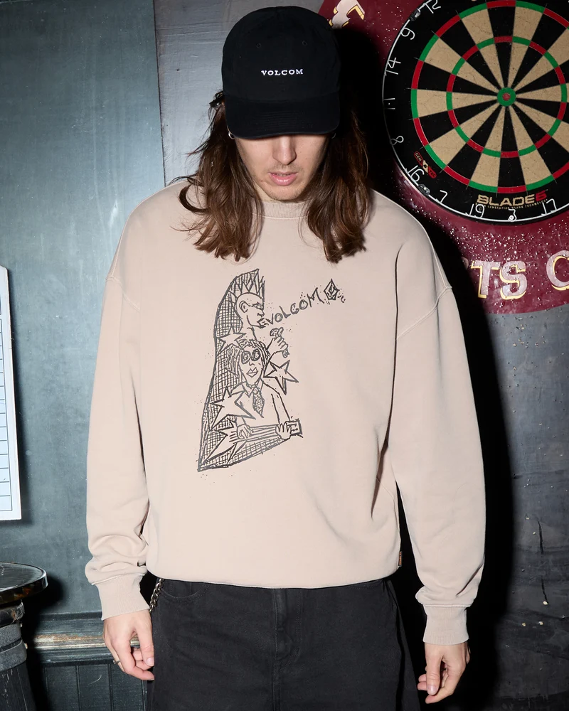 Issam Auptel Sweatshirt - Bark Brown