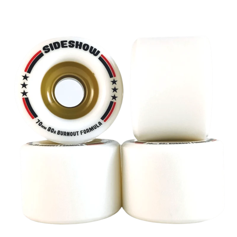 Venom: 70mm x 80a Sideshow Longboard Skateboard Wheels