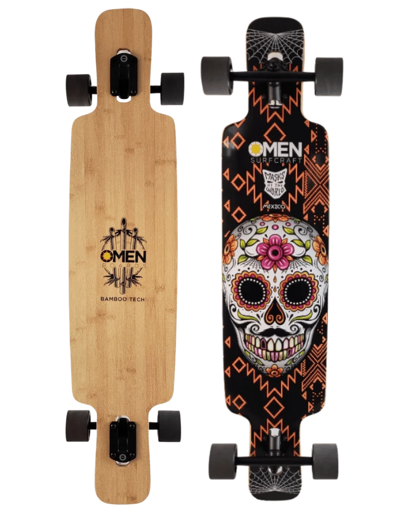 Omen: 41.5" Mexico Mask Longboard Complete