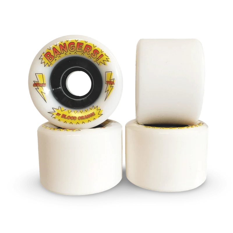 Blood Orange: 65mm Bangers Longboard Skateboard Wheel