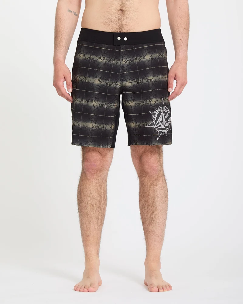 Grunge Snap Mod 18" Boardshorts - Desert
